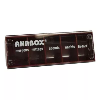 ANABOX Κουτί ημέρας κόκκινο, 1 τεμάχιο