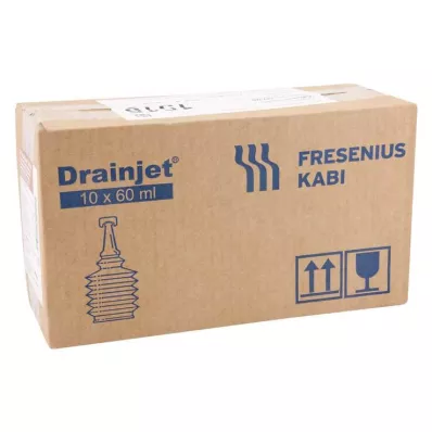 FREKA DRAINJET Αλατούχο διάλυμα 0,9% ISO, 10X60 ml