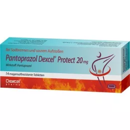 PANTOPRAZOL Dexcel Protect 20 mg δισκίο με εντερική επικάλυψη, 14 τεμάχια