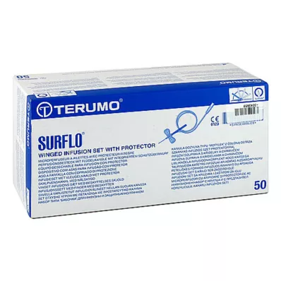 SURSHIELD Μαχαιροπήρουνα ασφαλείας Surflo 21 G πράσινο, 50 τεμ SURSHIELD Μαχαιροπήρουνα ασφαλείας Surflo 21 G πράσινο, 50 τεμ
