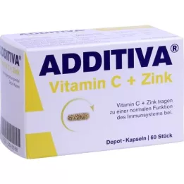 ADDITIVA Vitamin C Depot 300 mg κάψουλες, 60 κάψουλες