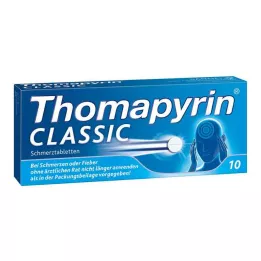 THOMAPYRIN CLASSIC Παυσίπονα δισκία, 10 τεμάχια