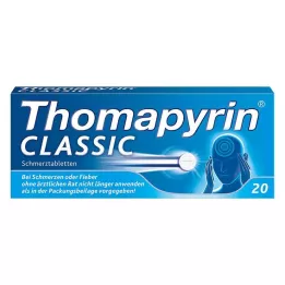 THOMAPYRIN CLASSIC Παυσίπονα δισκία, 20 τεμάχια
