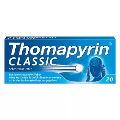 THOMAPYRIN CLASSIC Παυσίπονα δισκία, 20 τεμάχια