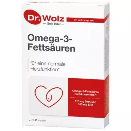 OMEGA-3 Λιπαρά οξέα 500 mg/60% κάψουλες, 60 τεμάχια