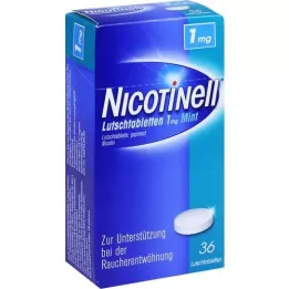 NICOTINELL Παστίλιες 1 mg Μέντα, 36 τμχ