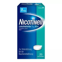 NICOTINELL Παστίλιες 1 mg Μέντα, 36 τμχ