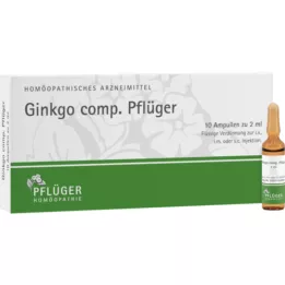 GINKGO COMP.Αμπούλες Pflüger, 10 τεμ