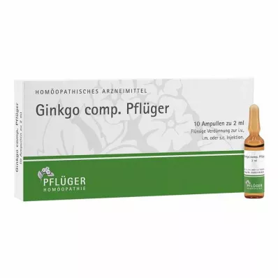 GINKGO COMP.Αμπούλες Pflüger, 10 τεμ