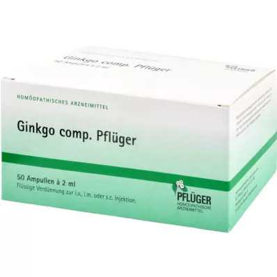 GINKGO COMP.Αμπούλες Pflüger, 50 τεμ