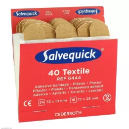 SALVEQUICK Ελαστικές λωρίδες γύψου 6444, 40 τεμ