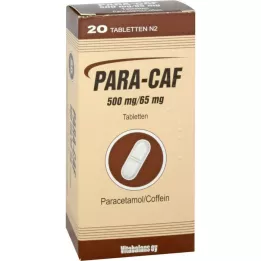 PARA CAF 500 mg/65 mg δισκία, 20 τεμάχια