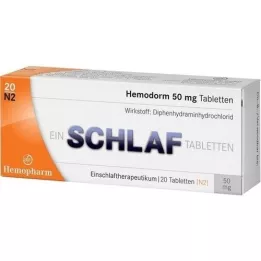 HEMODORM υπνωτικά δισκία 50 mg, 20 τεμάχια