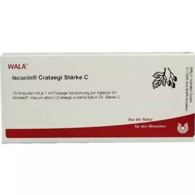 ISCUCIN crataegi άμυλο C αμπούλες, 10X1 ml