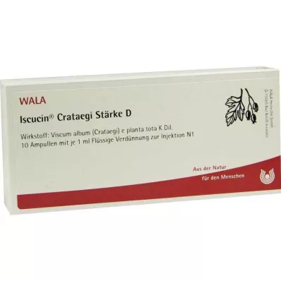 ISCUCIN crataegi άμυλο D αμπούλες, 10X1 ml ISCUCIN crataegi άμυλο D αμπούλες, 10X1 ml