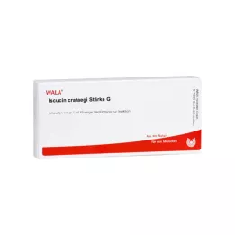 ISCUCIN crataegi άμυλο G αμπούλες, 10X1 ml