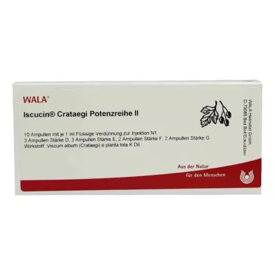 ISCUCIN σειρά δραστικότητας crataegi II Αμπούλες, 10X1 ml ISCUCIN σειρά δραστικότητας crataegi II Αμπούλες, 10X1 ml