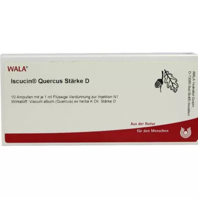 ISCUCIN quercus starch D αμπούλες, 10X1 ml