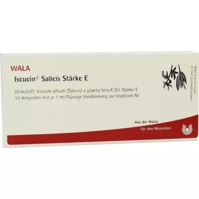 ISCUCIN αμπούλες Salicis starch E, 10X1 ml