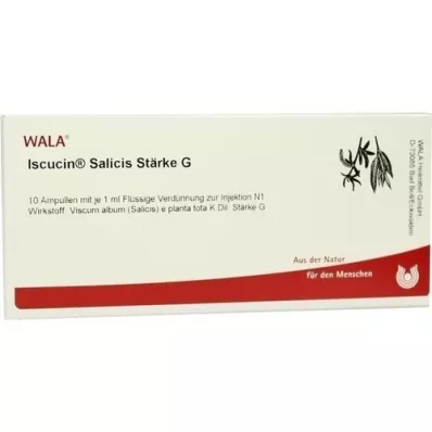 ISCUCIN αμπούλες Salicis starch G, 10X1 ml