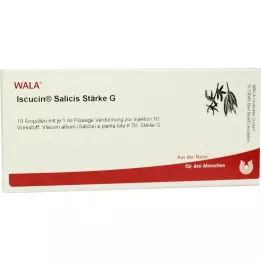 ISCUCIN αμπούλες Salicis starch G, 10X1 ml