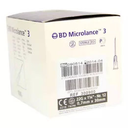 BD MICROLANCE Κάνουλα 22 G 1 1/4 0,7x30 mm, 100 τεμ