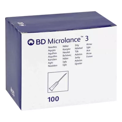 BD MICROLANCE Κάνουλα 23 G 1 1/4 0,6x30 mm, 100 τεμ BD MICROLANCE Κάνουλα 23 G 1 1/4 0,6x30 mm, 100 τεμ