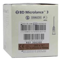 BD MICROLANCE Κάνουλα 26 G 3/8 0,45x10 mm, 100 τεμ