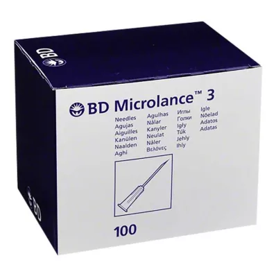 BD MICROLANCE Κάνουλα 30 G 1/2 0,29x13 mm, 100 τεμ