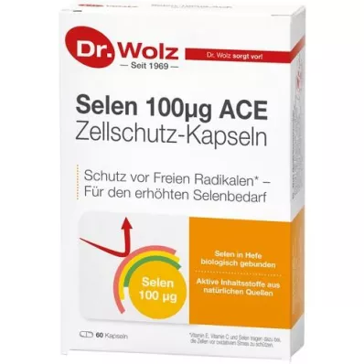 SELEN ACE 100 mg κάψουλες 60 ημερών, 60 τεμάχια