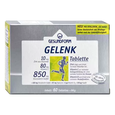 GESUNDFORM Ταμπλέτες αρθρώσεων, 60 τεμάχια