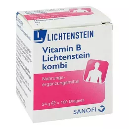 VITAMIN B LICHTENSTEIN Επικαλυμμένα δισκία Combi, 100 τεμάχια
