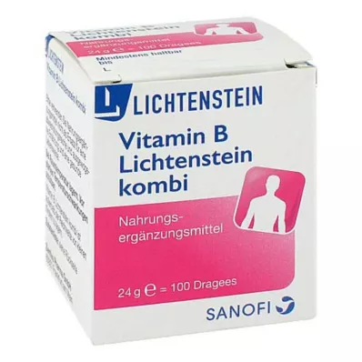 VITAMIN B LICHTENSTEIN Επικαλυμμένα δισκία Combi, 100 τεμάχια