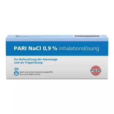 PARI Αμπούλες εισπνεόμενου διαλύματος NaCl, 20X2,5 ml
