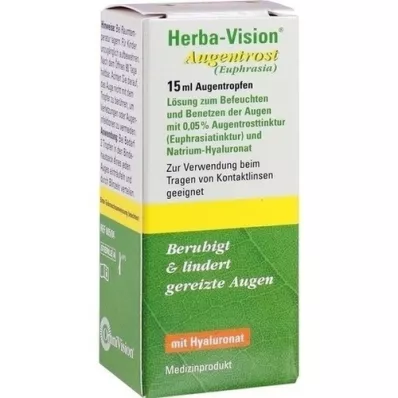HERBA-VISION οφθαλμικές σταγόνες Eyebright, 15 ml
