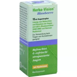HERBA-VISION οφθαλμικές σταγόνες μύρτιλλο, 15 ml