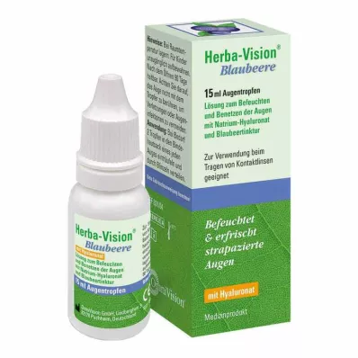 HERBA-VISION οφθαλμικές σταγόνες μύρτιλλο, 15 ml HERBA-VISION οφθαλμικές σταγόνες μύρτιλλο, 15 ml
