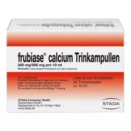 FRUBIASE CALCIUM Τ Αμπούλες πόσης, 20 τεμ