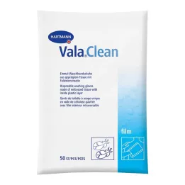 VALACLEAN Γάντια πλύσης φιλμ, 50 τεμάχια