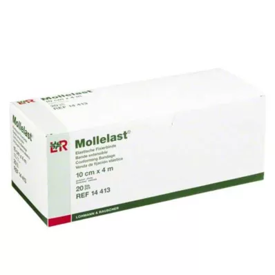 MOLLELAST Επίδεσμοι 10 cmx4 m σε ατομική συσκευασία, 20 τεμάχια