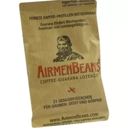 AIRMENBEANS παστίλιες καφέ με γκουαρανά, 21 τεμάχια