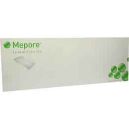 MEPORE Επίδεσμος τραύματος αποστειρωμένος 9x30 cm, 30 τεμ