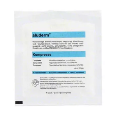 ALUDERM Κομπρέσες 20x20 cm, 1 τεμάχιο