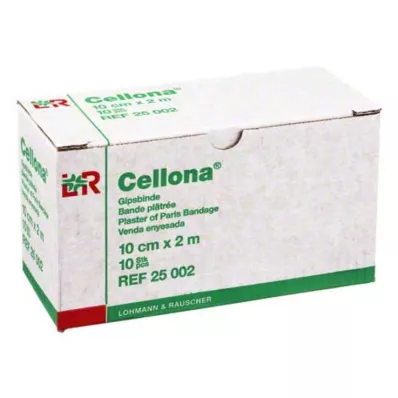 CELLONA Επίδεσμος γύψου 10 cmx2 m, 2X5 τεμ