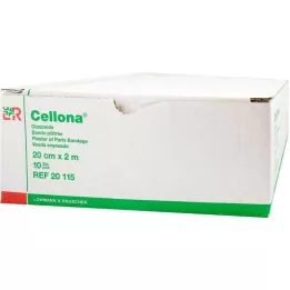 CELLONA Επίδεσμος γύψου 20 cmx2 m, 2X5 τεμ