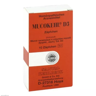 MUCOKEHL Υπόθετα D 3, 10 τεμάχια