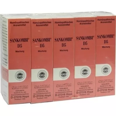 SANKOMBI D 5 σταγόνες, 10X10 ml
