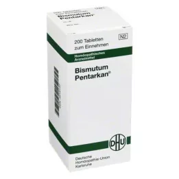 BISMUTUM PENTARKAN Δισκία, 200 τεμάχια