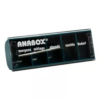 ANABOX Κουτί ημέρας τυρκουάζ, 1 τεμάχιο