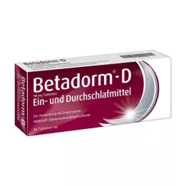 BETADORM Δισκία D, 20 τεμάχια